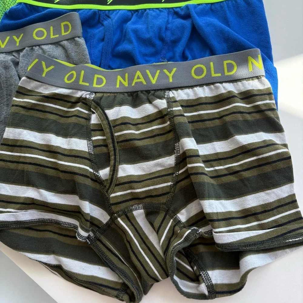 Old Navy Kids Boxer Briefs - Green, Blue, Gray, and Brown